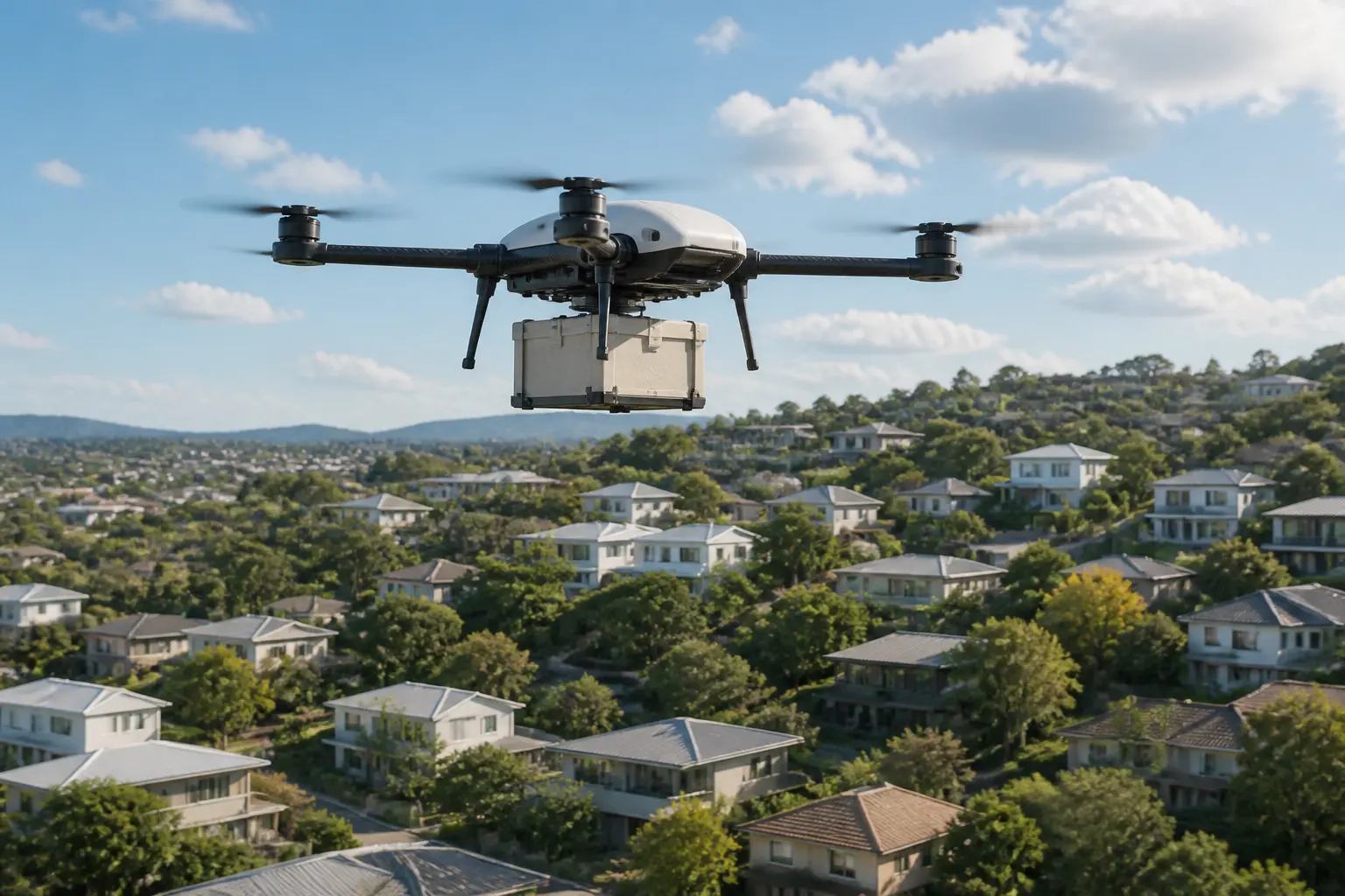 Drone — Planificare de zbor pe teren real, nu pe altitudine barometrică. Coridoare care ocolesc ve